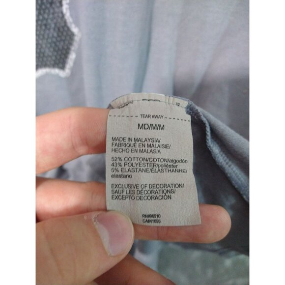 Under Armour Shirt Men Medium Gray Project Rock Training Dept Loose Short Sleeve - Picture 7 of 9